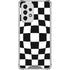 Black and White Zoomed Checkerboard Galaxy A33 5G Clear Case