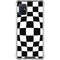 Black and White Zoomed Checkerboard Galaxy A51 5G Clear Case