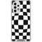 Black and White Zoomed Checkerboard Galaxy A53 5G Clear Case