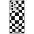Black and White Zoomed Checkerboard Galaxy A53 5G Clear Case