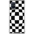 Black and White Zoomed Checkerboard Galaxy A71 5G Clear Case