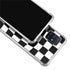 Black and White Zoomed Checkerboard Galaxy A71 5G Clear Case