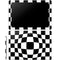 Black and White Zoomed Checkerboard Galaxy Book 12in Skin