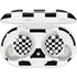 Black and White Zoomed Checkerboard Galaxy Buds Plus Skin
