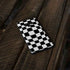 Black and White Zoomed Checkerboard Galaxy Note 9 Skin