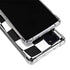 Black and White Zoomed Checkerboard Galaxy Note20 5G Clear Case