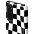 Black and White Zoomed Checkerboard Galaxy Note20 5G Pro Case