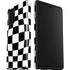 Black and White Zoomed Checkerboard Galaxy Note20 5G Pro Case