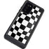 Black and White Zoomed Checkerboard Galaxy Note20 5G Waterproof Case