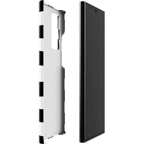 Black and White Zoomed Checkerboard Galaxy Note20 Ultra 5G Lite Case