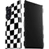 Black and White Zoomed Checkerboard Galaxy Note20 Ultra 5G Lite Case