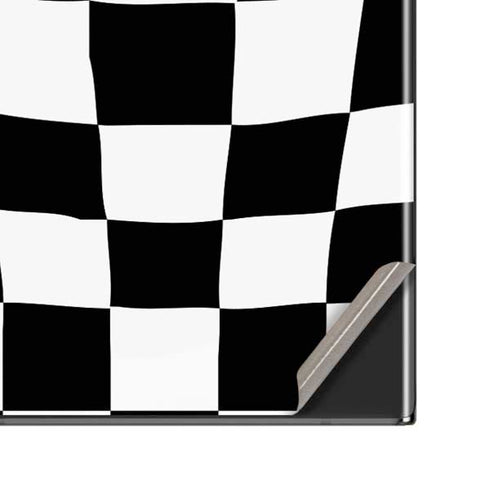 Black and White Zoomed Checkerboard Galaxy Note20 Ultra 5G Skin