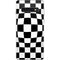 Black and White Zoomed Checkerboard Galaxy S10 Skin