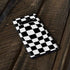 Black and White Zoomed Checkerboard Galaxy S10 Skin