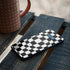 Black and White Zoomed Checkerboard Galaxy S10e Skin