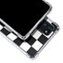 Black and White Zoomed Checkerboard Galaxy S20 FE Clear Case