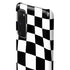 Black and White Zoomed Checkerboard Galaxy S20 Lite Case
