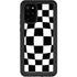 Black and White Zoomed Checkerboard Galaxy S20 Plus Waterproof Case