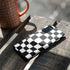 Black and White Zoomed Checkerboard Galaxy S20 Pro Case