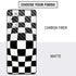 Black and White Zoomed Checkerboard Galaxy S20 Skin