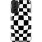 Black and White Zoomed Checkerboard Galaxy S21 FE Pro Case