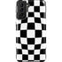 Black and White Zoomed Checkerboard Galaxy S21 Plus 5G Pro Case