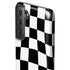 Black and White Zoomed Checkerboard Galaxy S21 Plus 5G Pro Case