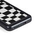 Black and White Zoomed Checkerboard Galaxy S23 Plus Waterproof Case