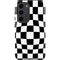 Black and White Zoomed Checkerboard Galaxy S23 Pro Case