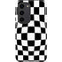Black and White Zoomed Checkerboard Galaxy S23 Pro Case