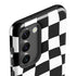 Black and White Zoomed Checkerboard Galaxy S23 Pro Case