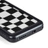 Black and White Zoomed Checkerboard Galaxy S23 Waterproof Case