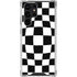 Black and White Zoomed Checkerboard Galaxy S24 Ultra Clear Case