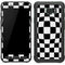 Black and White Zoomed Checkerboard Galaxy S7 Active Skin