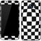 Black and White Zoomed Checkerboard Galaxy S7 Skin