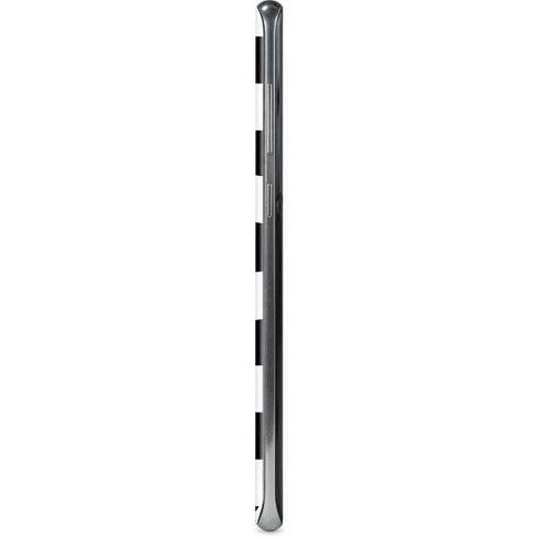 Black and White Zoomed Checkerboard Galaxy S8 Plus Skin