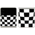Black and White Zoomed Checkerboard Galaxy Z Flip3 5G Skin