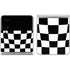 Black and White Zoomed Checkerboard Galaxy Z Flip4 5G Skin