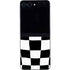 Black and White Zoomed Checkerboard Galaxy Z Flip5 5G Skin