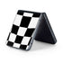 Black and White Zoomed Checkerboard Galaxy Z Flip5 5G Skin