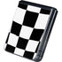 Black and White Zoomed Checkerboard Galaxy Z Flip5 5G Skin