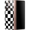 Black and White Zoomed Checkerboard Galaxy Z Fold2 5G Skin