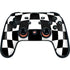 Black and White Zoomed Checkerboard Google Stadia Controller Skin
