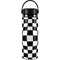 Black and White Zoomed Checkerboard Hydro Flask 20oz Wide Mouth Skin