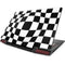 Black and White Zoomed Checkerboard Lenovo IdeaPad Skin