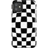 Black and White Zoomed Checkerboard iPhone 11 Impact Case