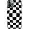 Black and White Zoomed Checkerboard iPhone 11 Pro Lite Case