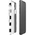 Black and White Zoomed Checkerboard iPhone 11 Pro Lite Case