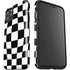 Black and White Zoomed Checkerboard iPhone 11 Pro Max Impact Case