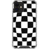 Black and White Zoomed Checkerboard iPhone 12 Mini Clear Case